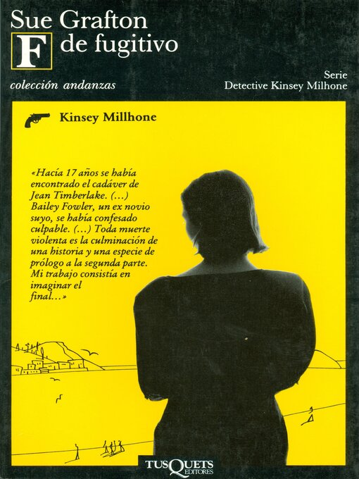 Title details for F de fugitivo by Sue Grafton - Available